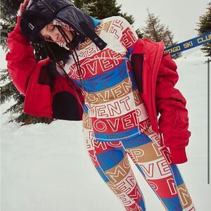 Free People Dawn To Dusk Printed Hoodie XS